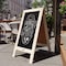 Flash Furniture Weathered Wood A-Frame Magnetic Chalkboard Set HGWA-GDI-CRE8-654315-GG - alternate 6
